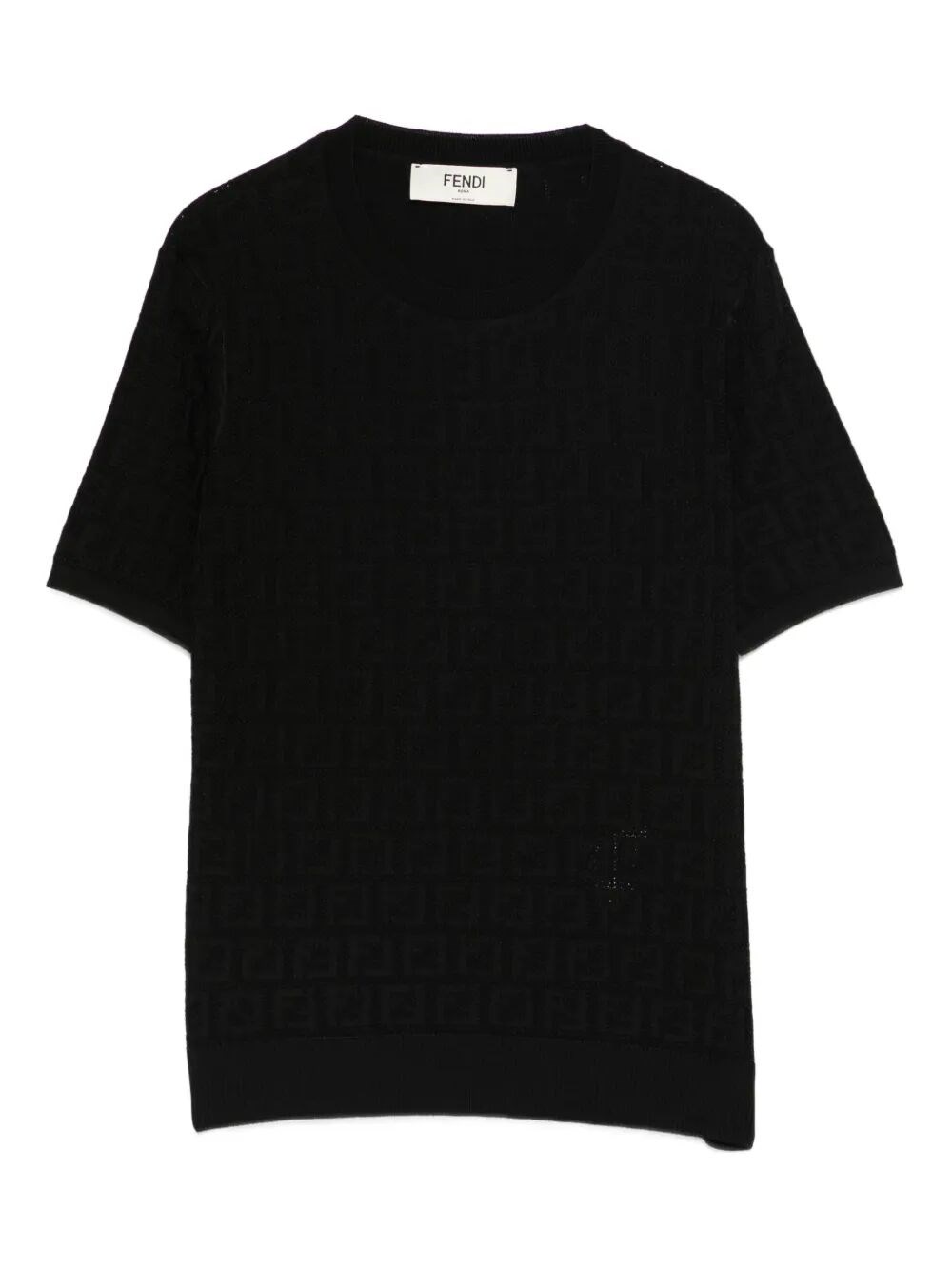 Fendi `ff` Sweater In Black