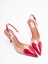Alaia `Le Coeur` Slingbacks In Patent Calfksin