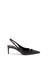 Dolce & Gabbana Silk-Effect Nappa Leather Slingbacks