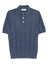 Brunello Cucinelli Linen And Cotton Wide Rib Knit Polo