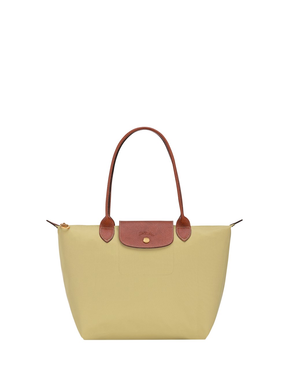 Longchamp `le Pliage Original` Medium Tote Bag In Green