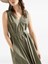 Brunello Cucinelli Belted Dress With Monili Shoulder