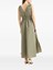 Brunello Cucinelli Belted Dress With Monili Shoulder