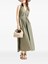 Brunello Cucinelli Belted Dress With Monili Shoulder