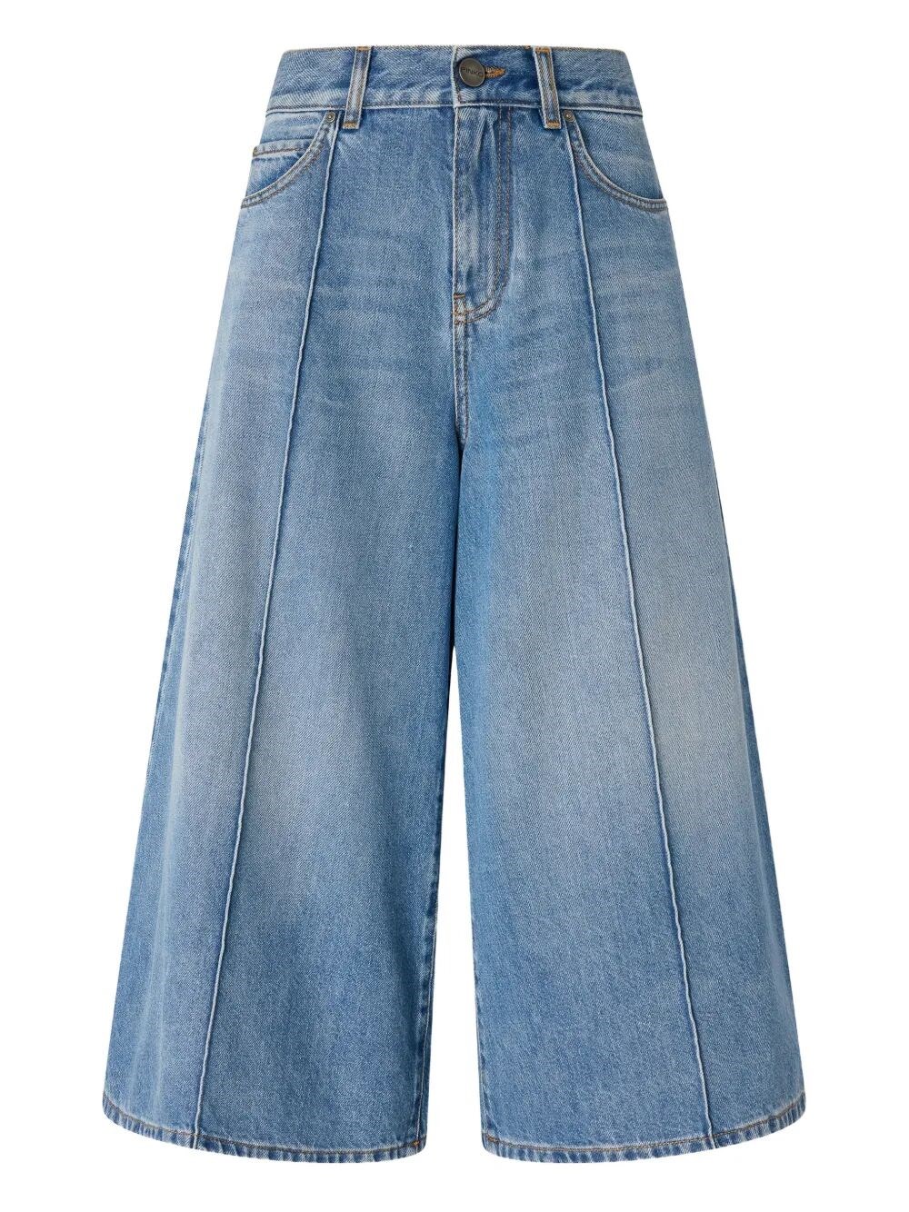Pinko `Burkina` Denim Bermuda Shorts