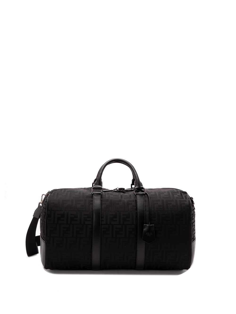 Fendi `Ff` Medium Boston Bag