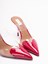 Alaia `Le Coeur` Mules In Patent Calfskin