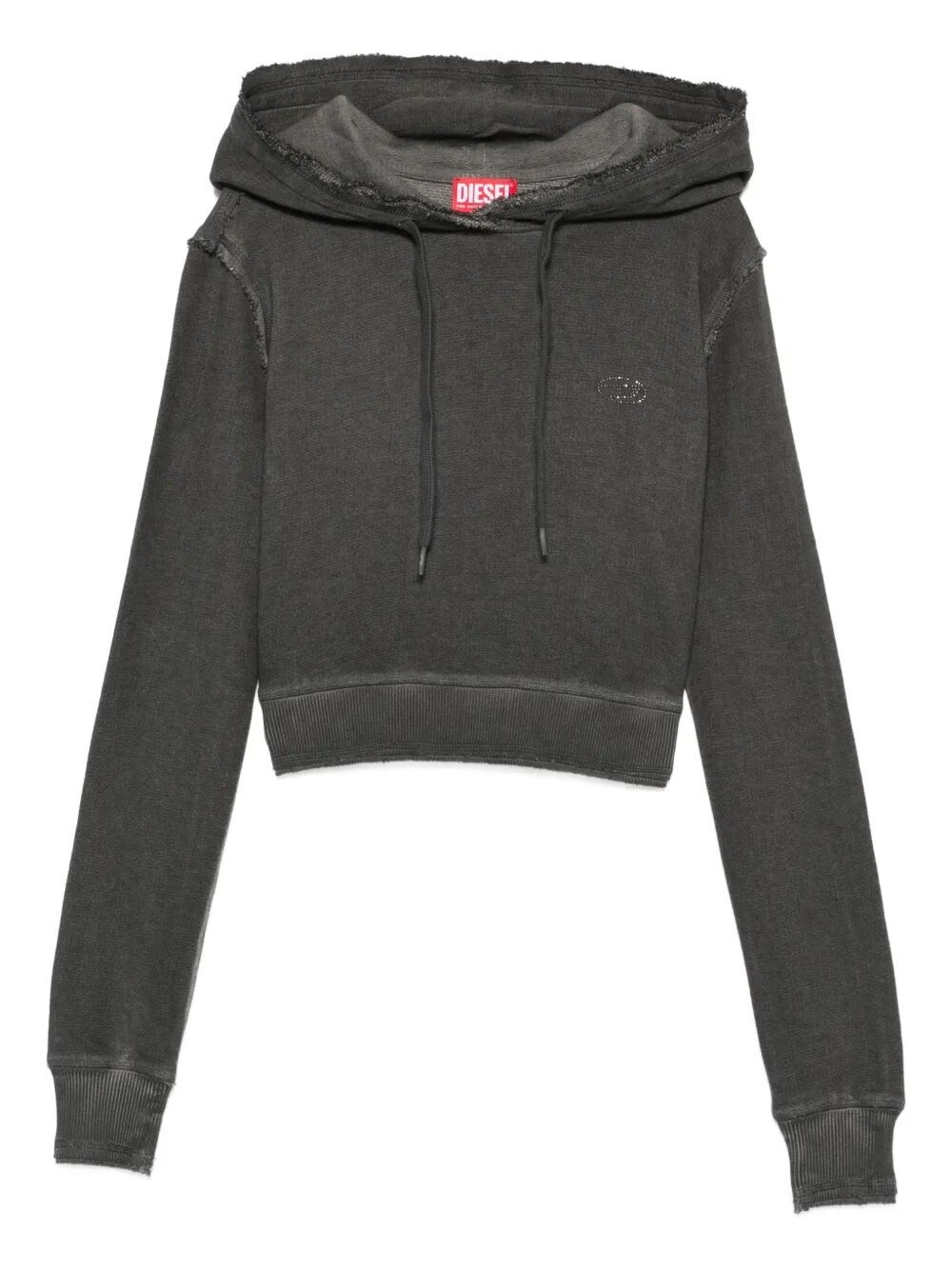 Diesel `F-Slimmy-Hood-S3` Hooded Sweater