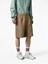 Gucci `GG Supreme` Linen Shorts