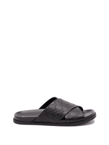gucci `gg` criss-cross sandals available on Spinnaker - 57106 display picture 2