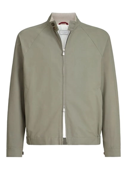 BRUNELLO CUCINELLI　リネンコットン ニットジャケット グレー BRUNELLO CUCINELLI Cotton and Linen-Blend Jacket for Men | MR PORTER