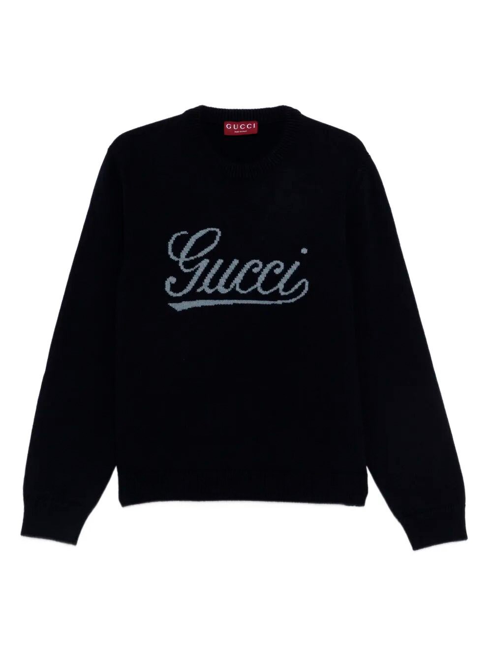 Gucci Long Sleeve Crew-Neck Sweater