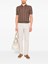 Brunello Cucinelli Linen And Cotton Wide Rib Knit Polo