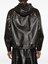 Desa 1972 Leather Hoodie Jacket