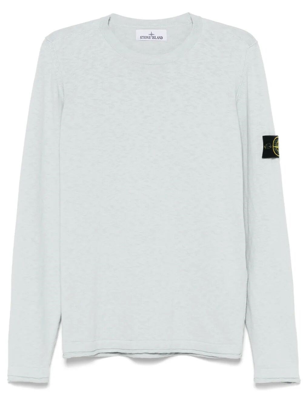 Stone Island Stocking Stitch Organic Cotton Nylon Crewneck
