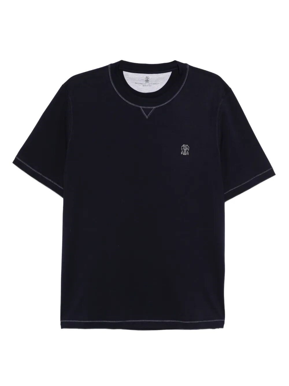 Brunello Cucinelli Crew-Neck T-Shirt With Logo