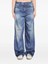 Golden Goose `Journey` Boyfriend Denim Pants With Print