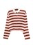 Prada Striped Polo Neck