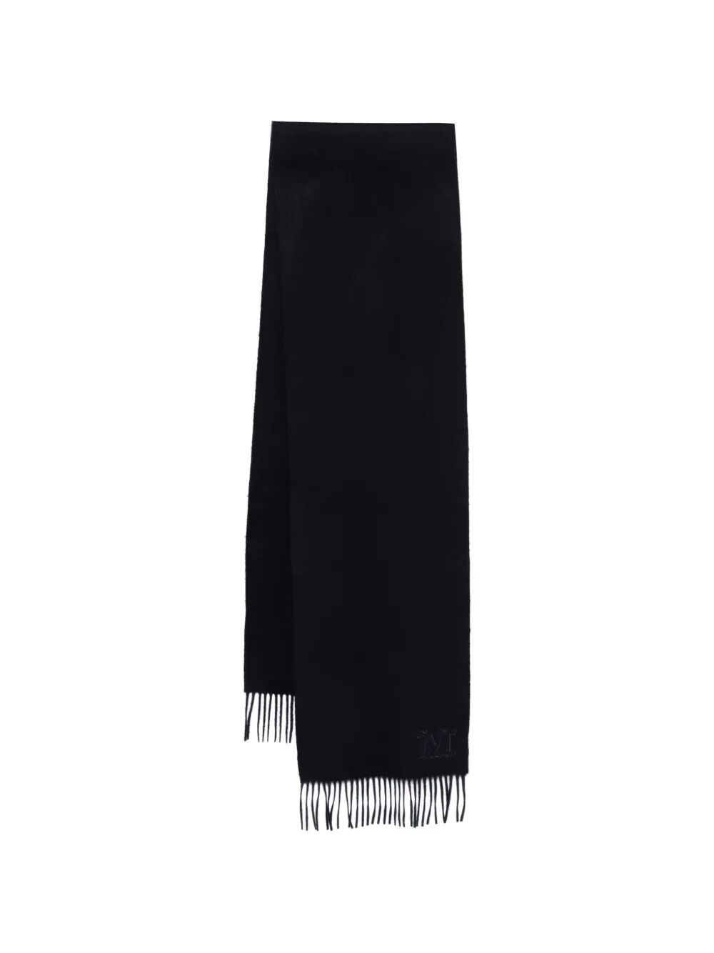 Max Mara Monogram Embroidered Cashmere Stole