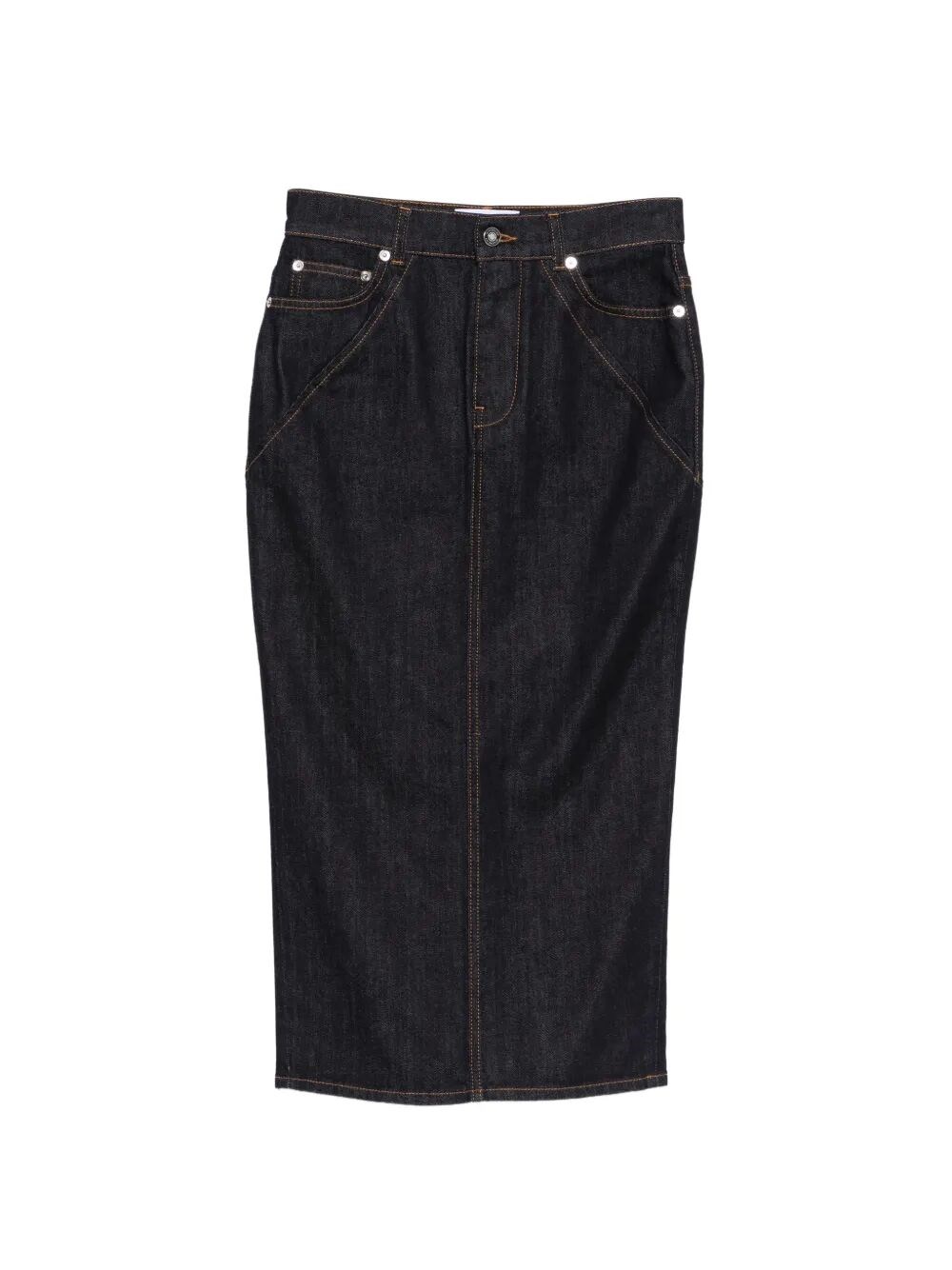 Givenchy `Kick Back` Denim Skirt
