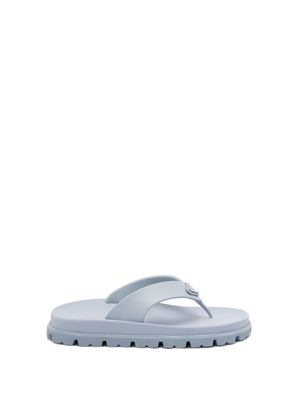 Prada Thong Sandals In Blue