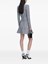 Self-Portrait Check Knit Mini Dress