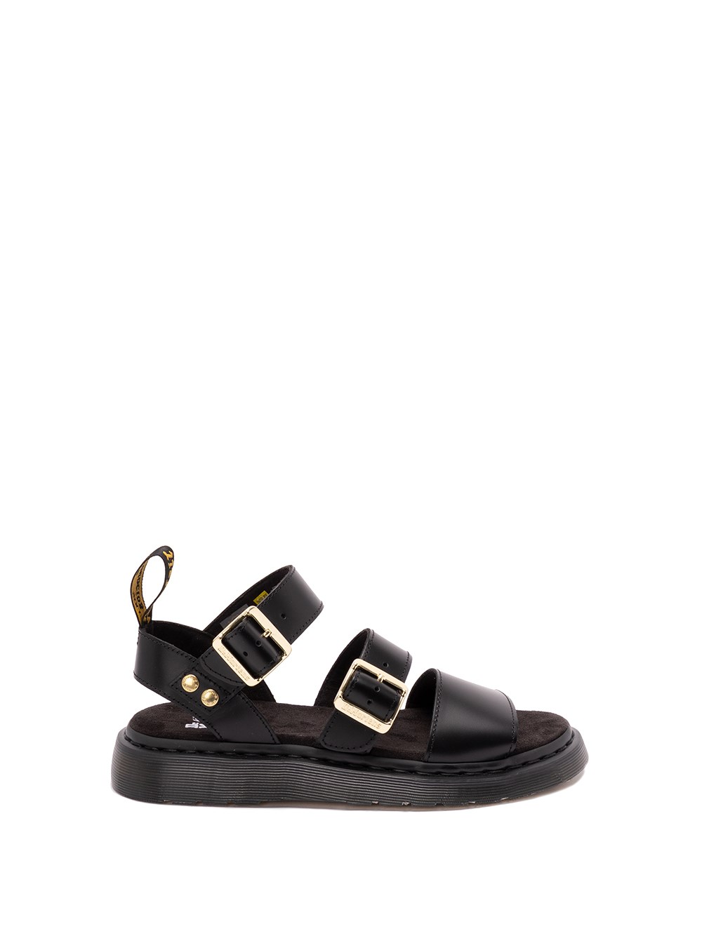 Dr. Martens `gryphon` Strap Sandals In Black
