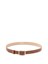 Patrizia Pepe Hammered Leather Belt
