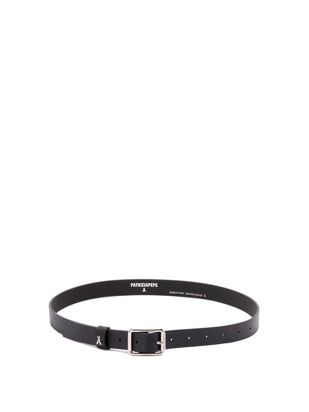 Patrizia Pepe Hammered Leather Belt