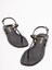 Prada Patent Leather Flat Sandals