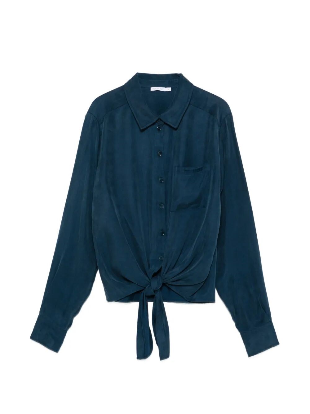 Patrizia Pepe Fluid Shirt With Bow