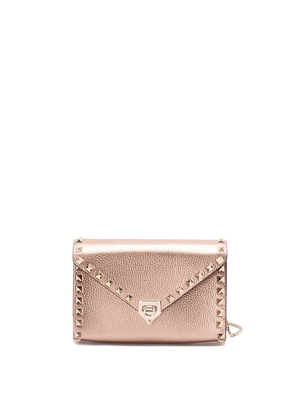 Valentino Garavani `rockstud` Mini Bag In Sand