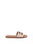 Miu Miu Canvas and Leather Slides