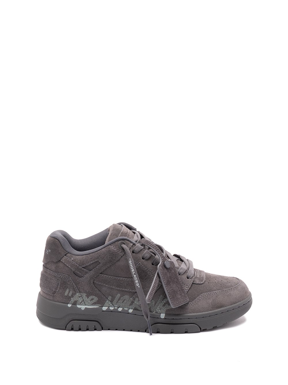 Off White `Out Of Office` `For Walking Suede` Sneakers