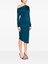 Patrizia Pepe Asymmetrical Midi Dress