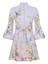 Zimmermann `Rebellion` Button Mini Dress