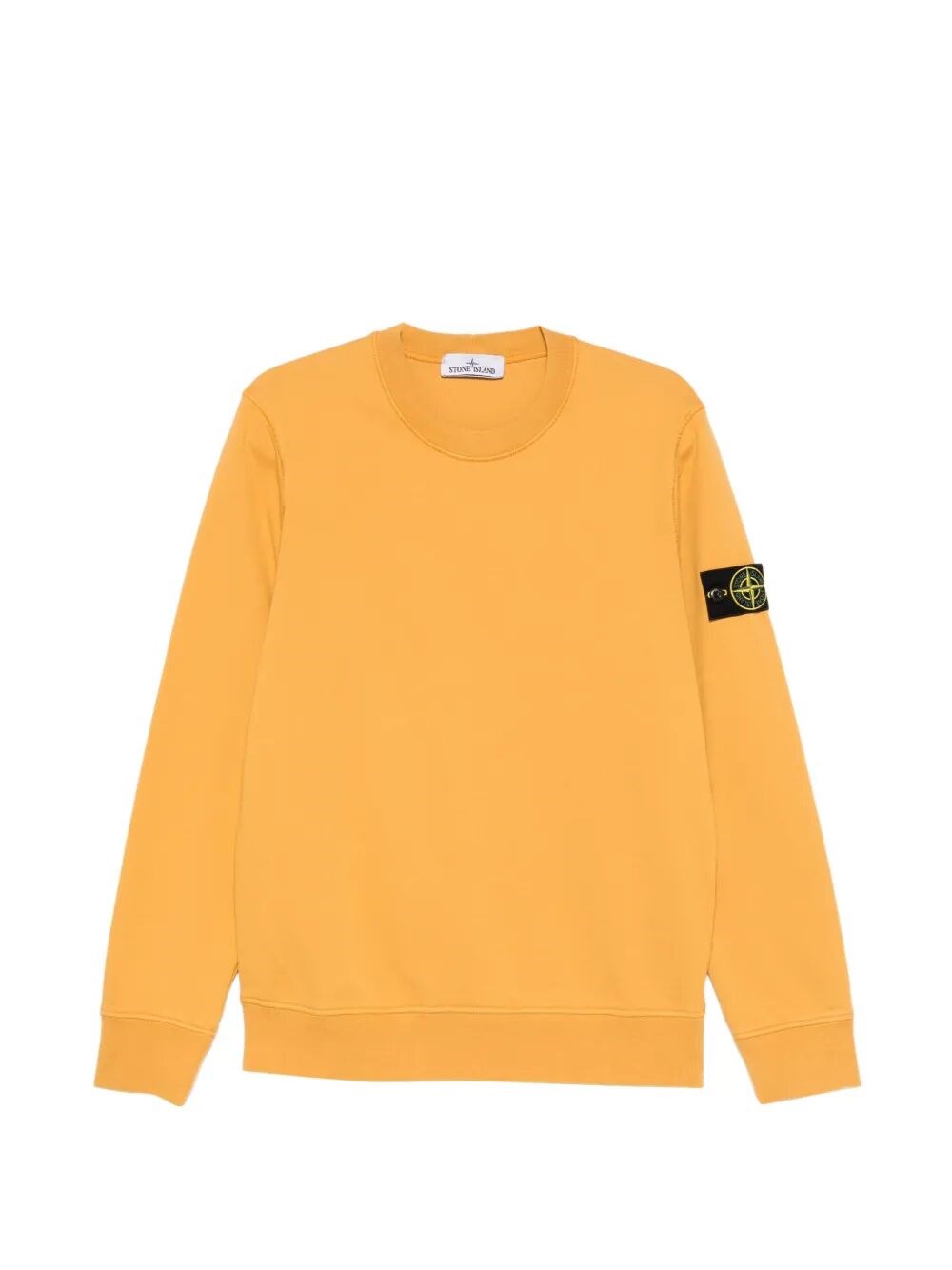 Stone Island Organic Cotton Fleece Sweatshirt