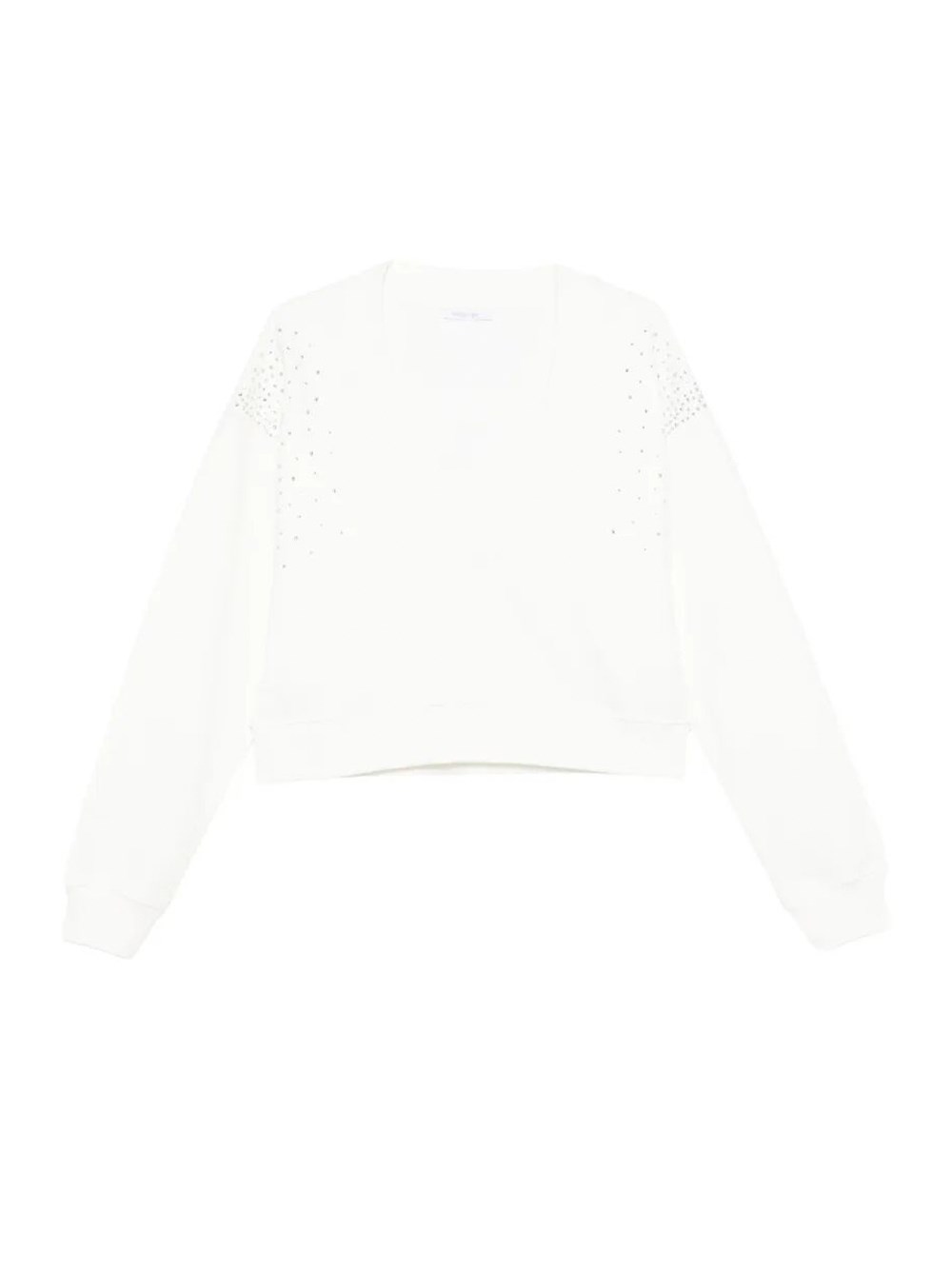 Patrizia Pepe Sweater With Rhinestones