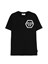 Philipp Plein Round Neck T-Shirt Lines Hexagon