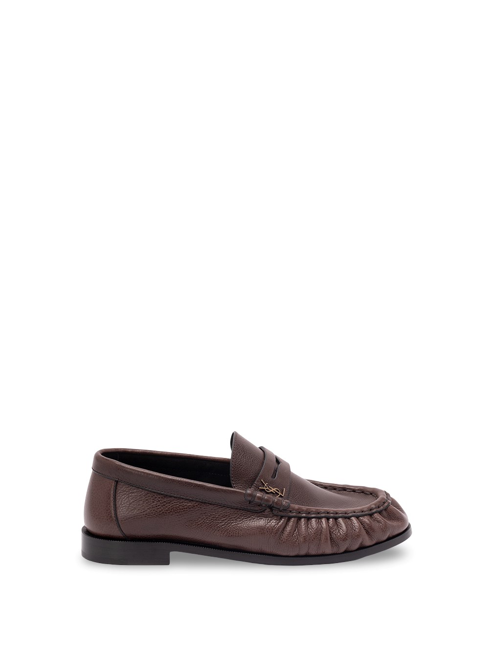 Saint Laurent `le Loafer` Loafers In Brown