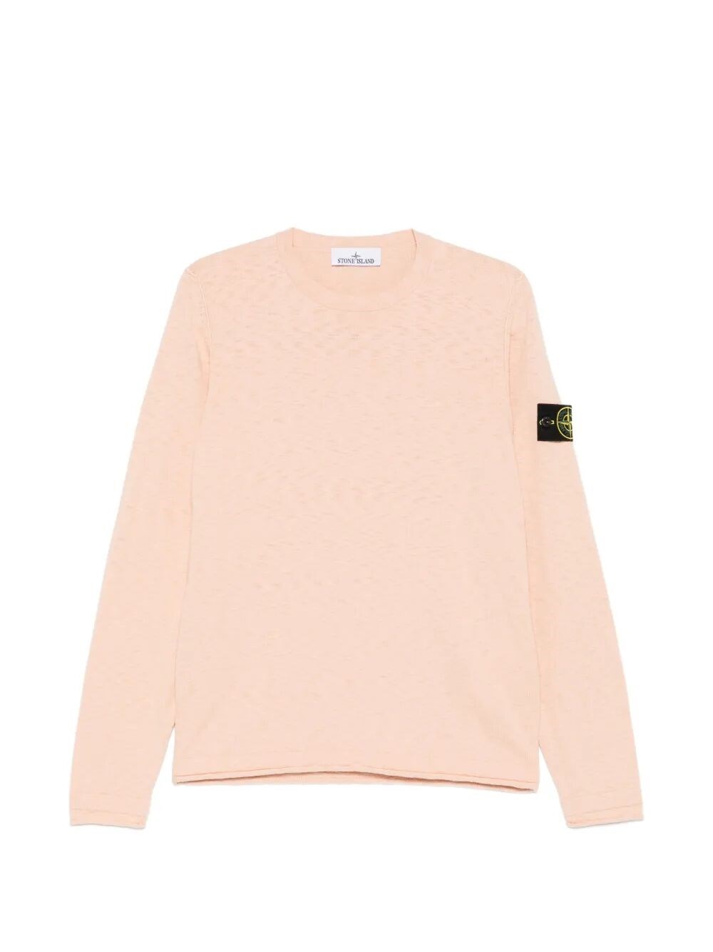 Stone Island Stocking Stitch Organic Cotton Nylon Crewneck