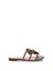 Twin Set Low Thong Sandals With Flower