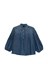 Pinko `Mazzo Di Fiori` Denim Blouse