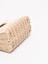 Rodo Wicker and Leather Small Handbag