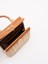 Rodo Wicker and Leather Small Handbag