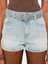 Twin Set Denim Shorts With Belt