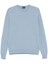 Drumohr Long Sleeve Crew-Neck Logo Sweater