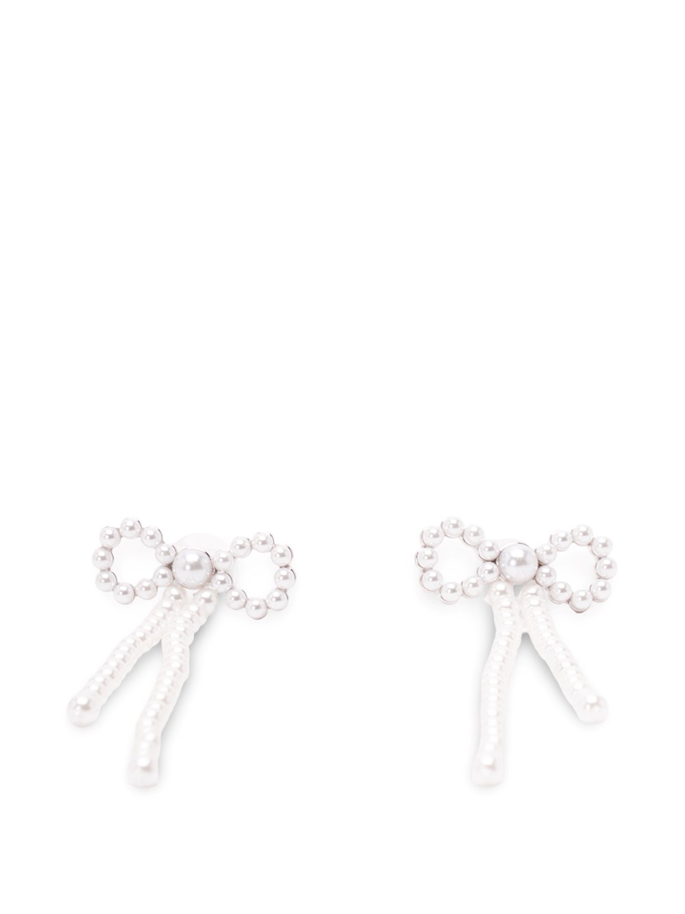Self-Portrait Bow Dangle Earrings