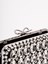 Self-Portrait Satin Crystal Clutch Bag