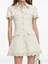 Self-Portrait Broderie Denim Mini Dress
